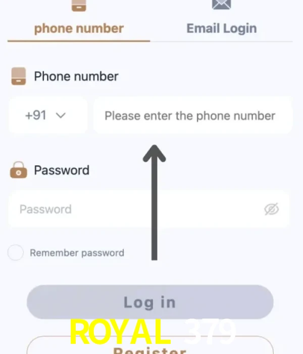 ROYAL 379 login
